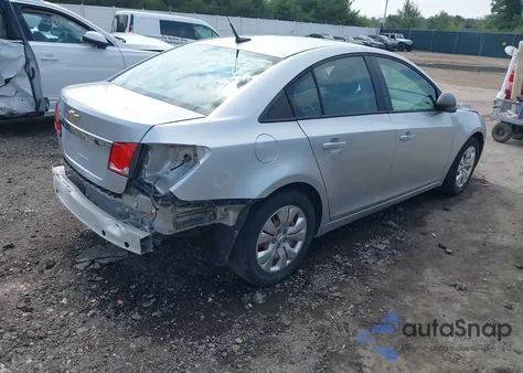2014 Chevrolet Cruze Ls Auto from USA, damaged, VIN 1G1PA5SH2E7204561